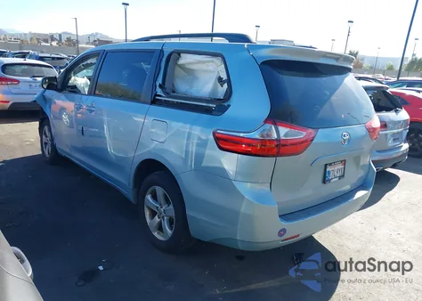 2015 Toyota Sienna Le 8 Passenger из США, поврежденный, VIN 5TDKK3DC6FS662826